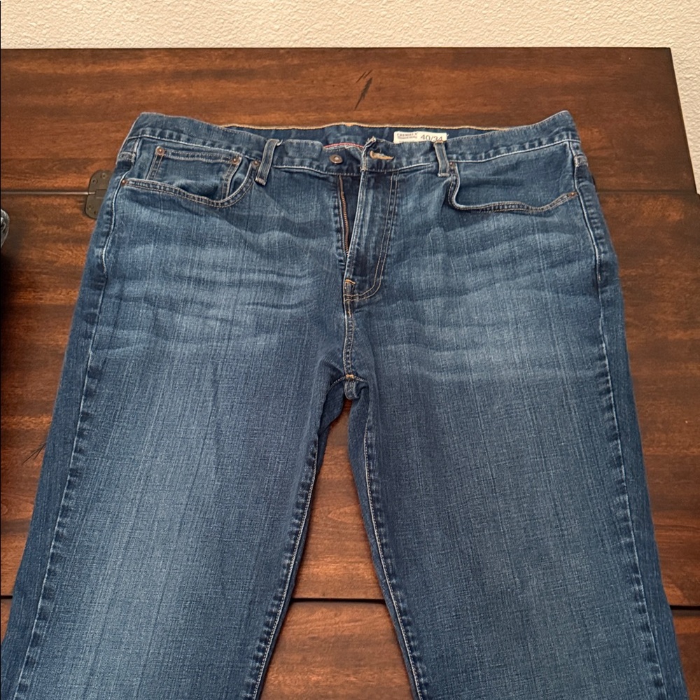 Daniel Cremieux Dark Blue Straight Leg Jeans